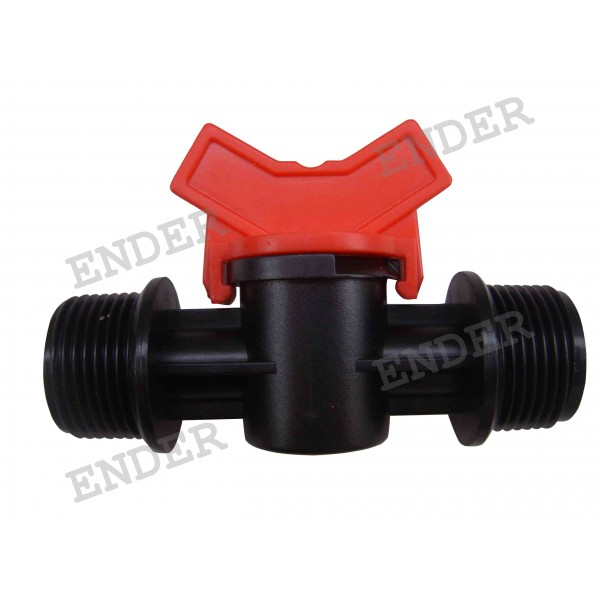  Кран Ender 3/4" х 3/4" з зовнішньою різьбою (20037)